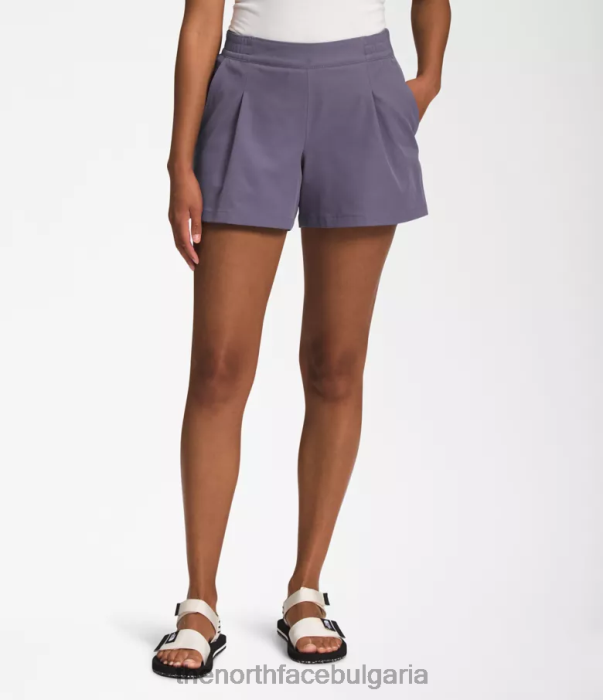 облекло The North Face стандартни шорти лунен шисти Жени 40DF0683
