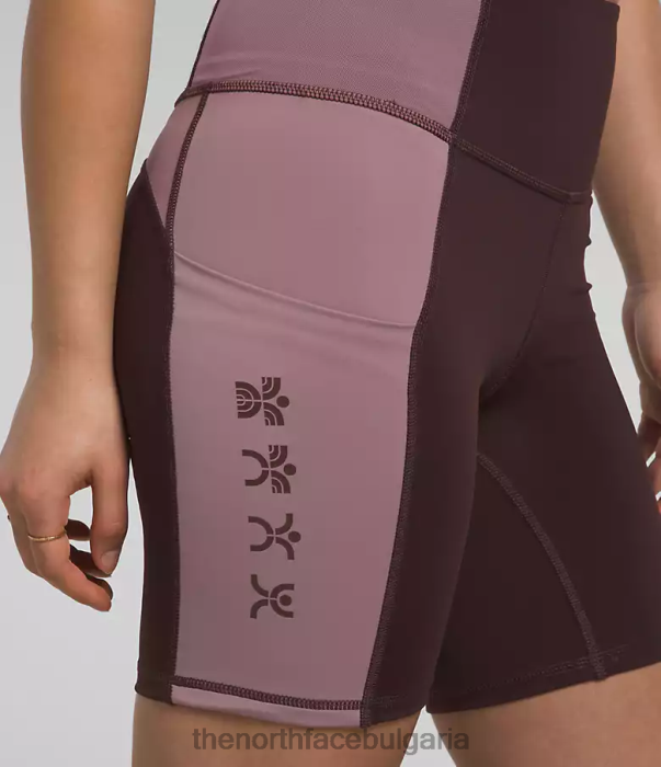 облекло The North Face шорти за велосипеди trailwear qtm въглищно кафяво/кафяво сиво Жени 40DF0903