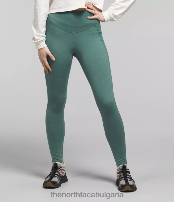 облекло The North Face чорапогащник dune sky с джоб тъмен градински чай хедър Жени 40DF0382