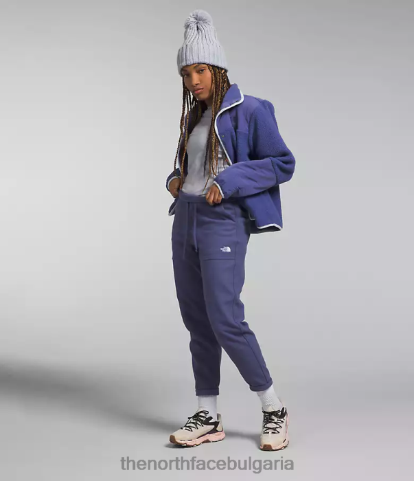 облекло The North Face алпийски панталон polartec 100 пещерно синьо Жени 40DF0845