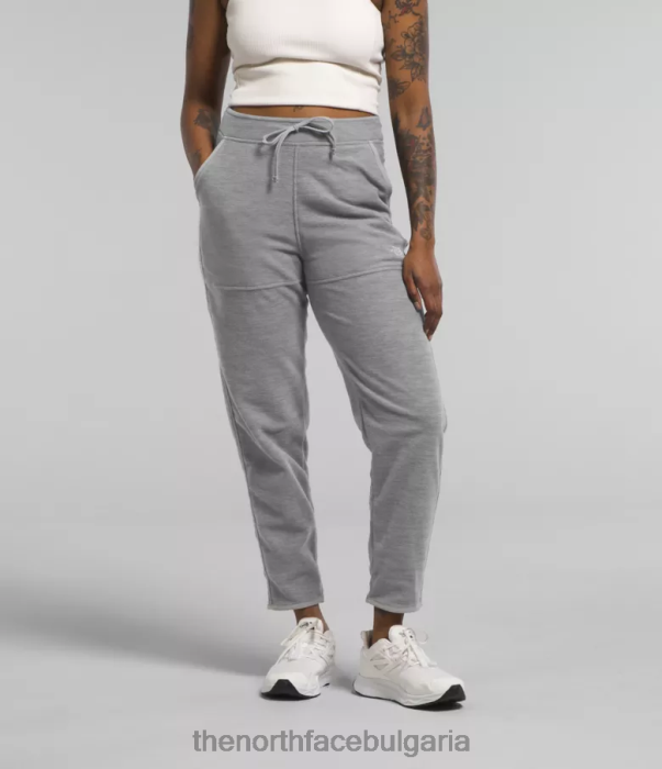 облекло The North Face алпийски панталон polartec 100 tnf средно сив пирен Жени 40DF0848