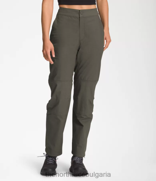 облекло The North Face routeset панталони ново тъмнозелено Жени 40DF01149