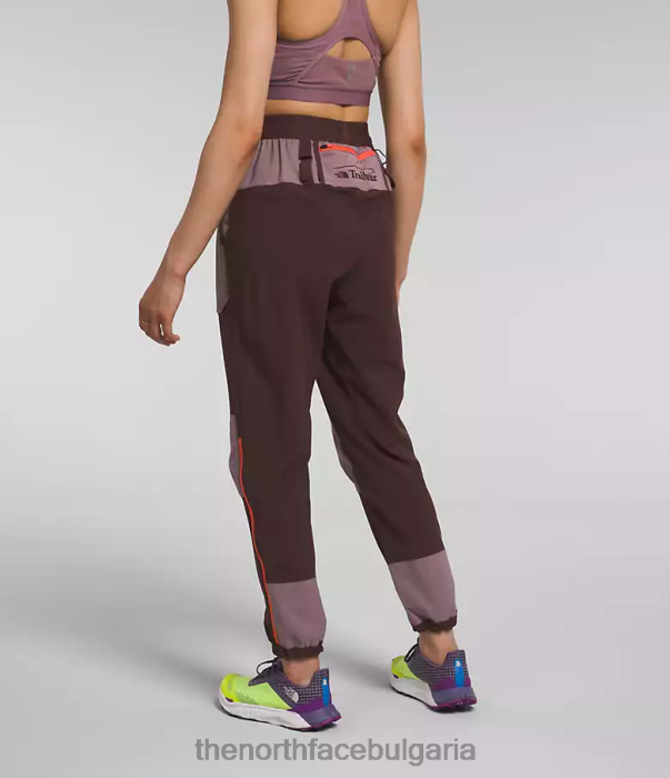 облекло The North Face trailwear okt флаш джогинг въглищно кафяво/кафяво сиво Жени 40DF0853