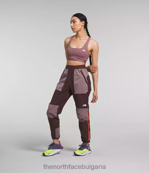 облекло The North Face trailwear okt флаш джогинг въглищно кафяво/кафяво сиво Жени 40DF0853