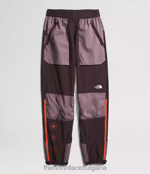 облекло The North Face trailwear okt флаш джогинг въглищно кафяво/кафяво сиво Жени 40DF0853