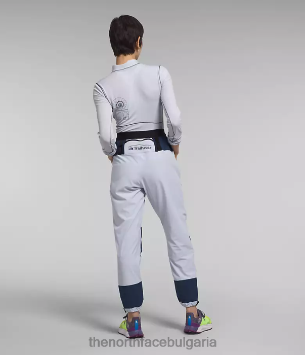 облекло The North Face trailwear okt флаш джогинг прашен зеленика/връх флот Жени 40DF0854