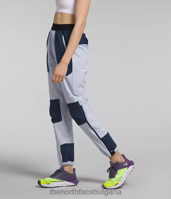 облекло The North Face trailwear okt флаш джогинг прашен зеленика/връх флот Жени 40DF0854