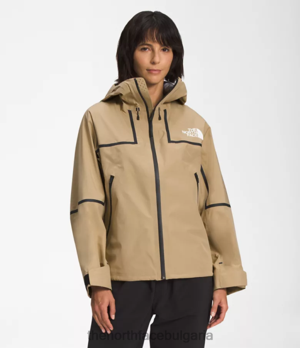 облекло The North Face планинско яке rmst futurelight камък каки Жени 40DF01320
