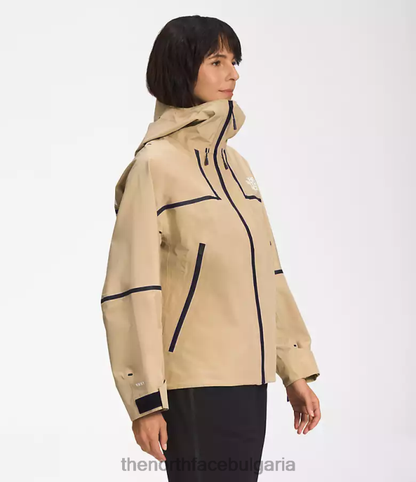 облекло The North Face планинско яке rmst futurelight камък каки Жени 40DF01320