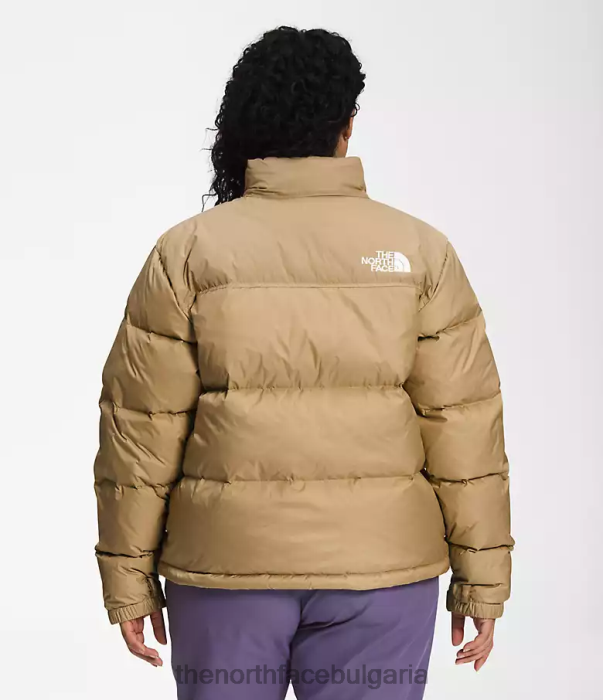 облекло The North Face плюс яке от 1996 ретро nuptse камък каки Жени 40DF0800
