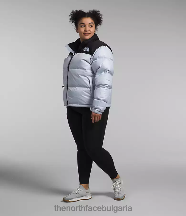 облекло The North Face плюс яке от 1996 ретро nuptse прашна зеленика/tnf черно Жени 40DF0797