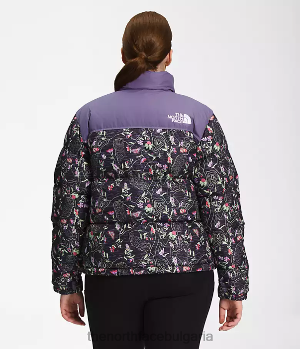 облекло The North Face плюс яке от 1996 ретро nuptse tnf черен iwd печат Жени 40DF0801