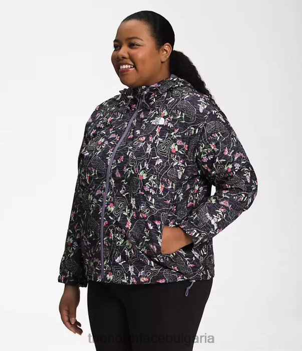 облекло The North Face плюс яке с хидроналин 2000 tnf черен iwd печат Жени 40DF0734