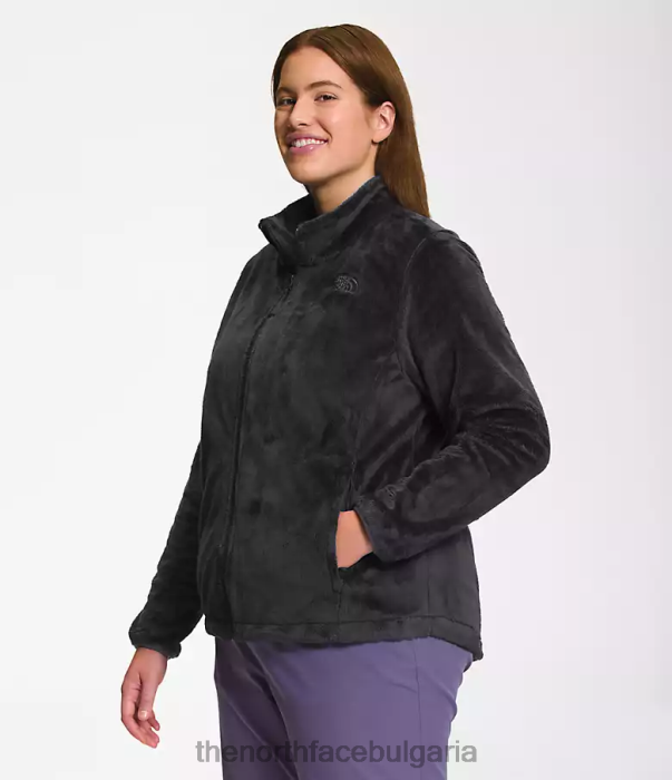 облекло The North Face плюс яке от осито асфалтово сиво Жени 40DF01091