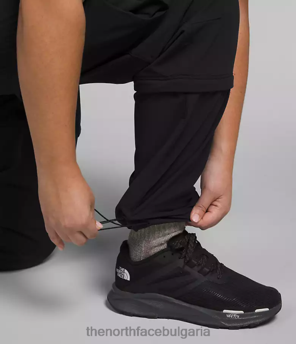 облекло The North Face плюс bridgeway панталони с цип tnf черно Жени 40DF059
