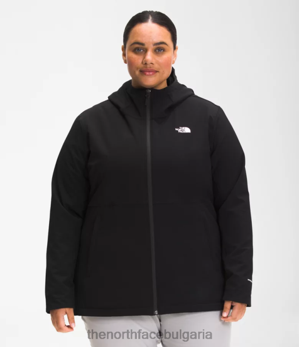 облекло The North Face плюс качулка shelbe raschel tnf черно Жени 40DF01176