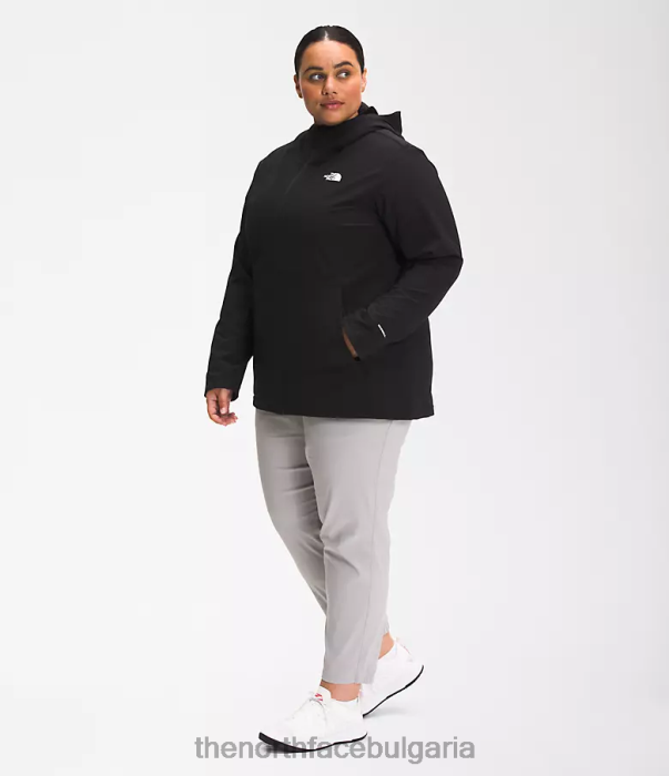 облекло The North Face плюс качулка shelbe raschel tnf черно Жени 40DF01176