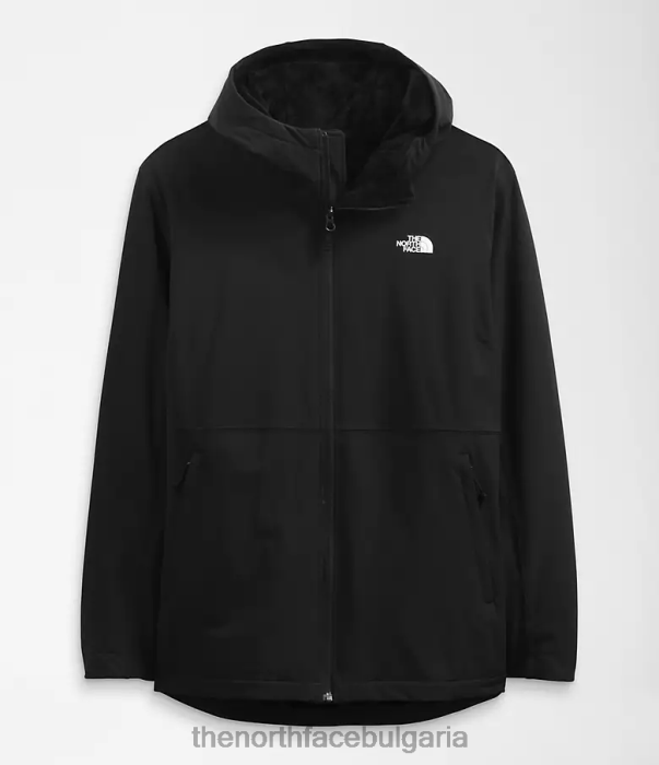 облекло The North Face плюс качулка shelbe raschel tnf черно Жени 40DF01176