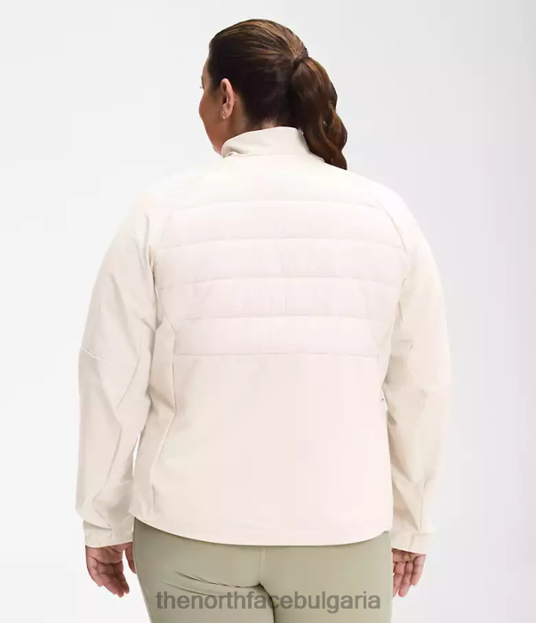 облекло The North Face плюс хибридно яке shelter cove гардения бяла Жени 40DF01145