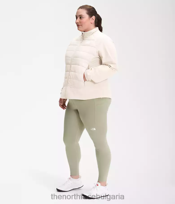 облекло The North Face плюс хибридно яке shelter cove гардения бяла Жени 40DF01145