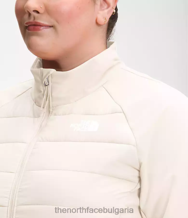облекло The North Face плюс хибридно яке shelter cove гардения бяла Жени 40DF01145