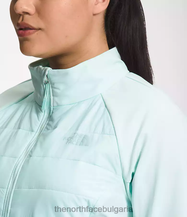 облекло The North Face плюс хибридно яке shelter cove оберлихт синьо Жени 40DF01146