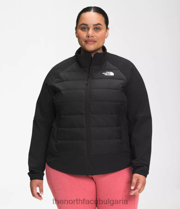 облекло The North Face плюс хибридно яке shelter cove tnf черно Жени 40DF01144