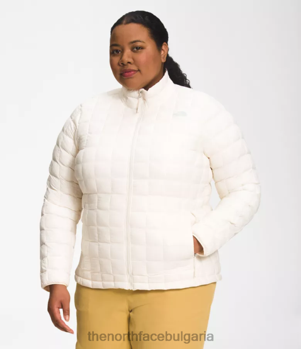 облекло The North Face плюс thermoball еко яке 2.0 гардения бяла Жени 40DF053