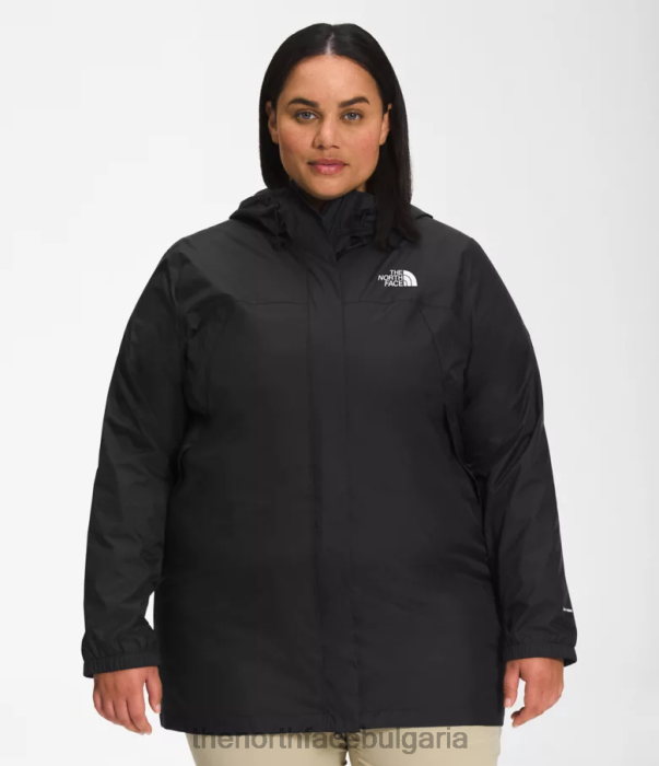 облекло The North Face плюс антора парка tnf черно Жени 40DF0435