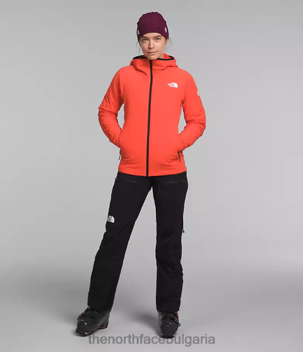 облекло The North Face хибридна качулка casaval от серията summit сияйно оранжево Жени 40DF0322