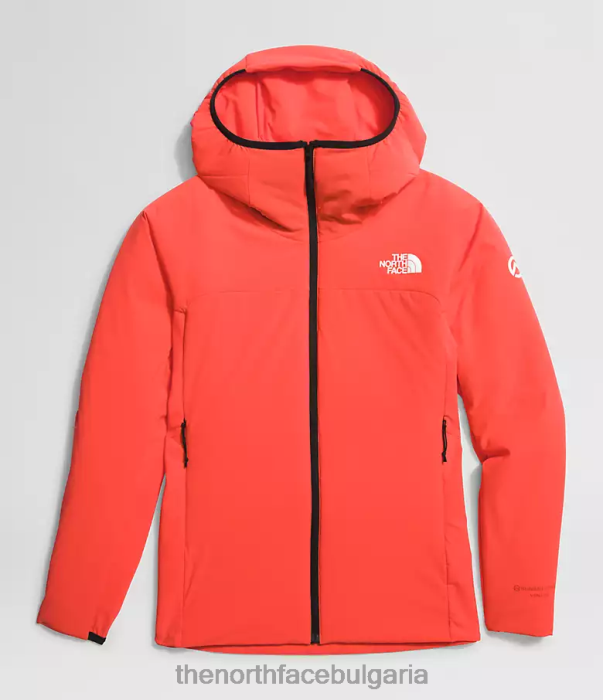 облекло The North Face хибридна качулка casaval от серията summit сияйно оранжево Жени 40DF0322