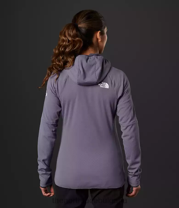 облекло The North Face суитър от серия futurefleece с цял цип лунен шисти Жени 40DF0738