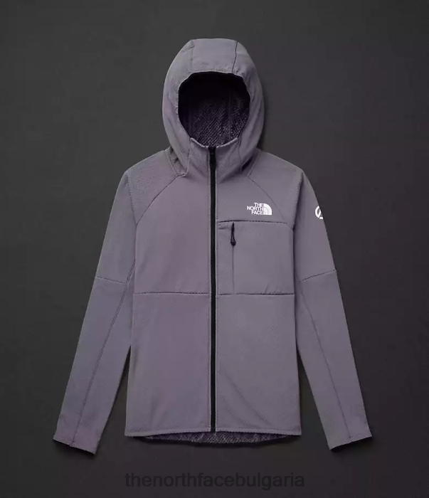 облекло The North Face суитър от серия futurefleece с цял цип лунен шисти Жени 40DF0738