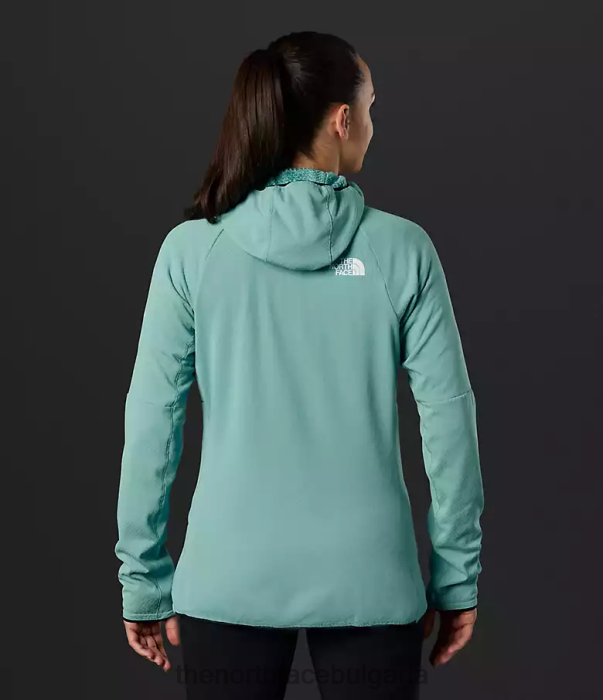 облекло The North Face суитър от серия futurefleece с цял цип рифови води Жени 40DF0740