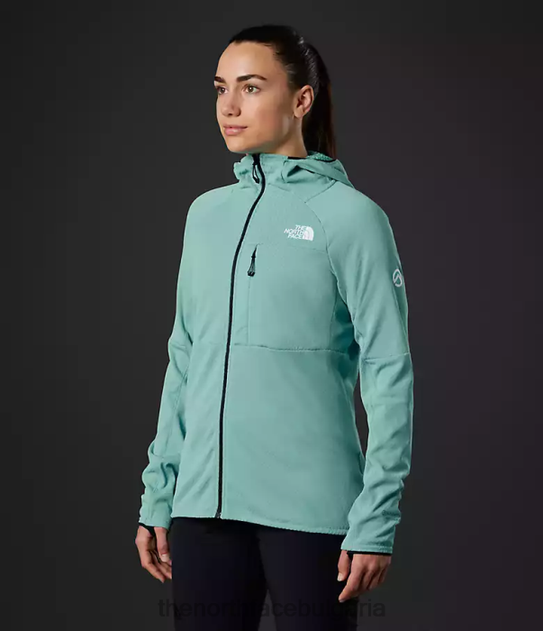 облекло The North Face суитър от серия futurefleece с цял цип рифови води Жени 40DF0740