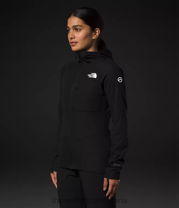облекло The North Face суитър от серия futurefleece с цял цип tnf черно Жени 40DF0737