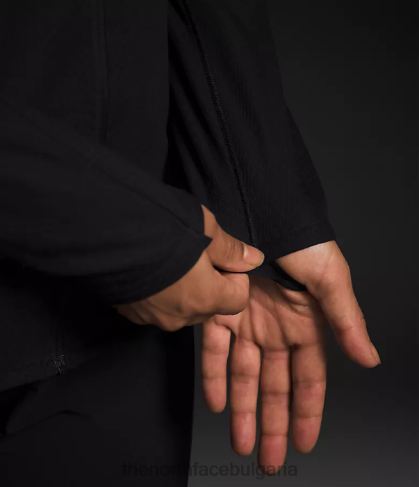 облекло The North Face суитър от серия futurefleece с цял цип tnf черно Жени 40DF0737