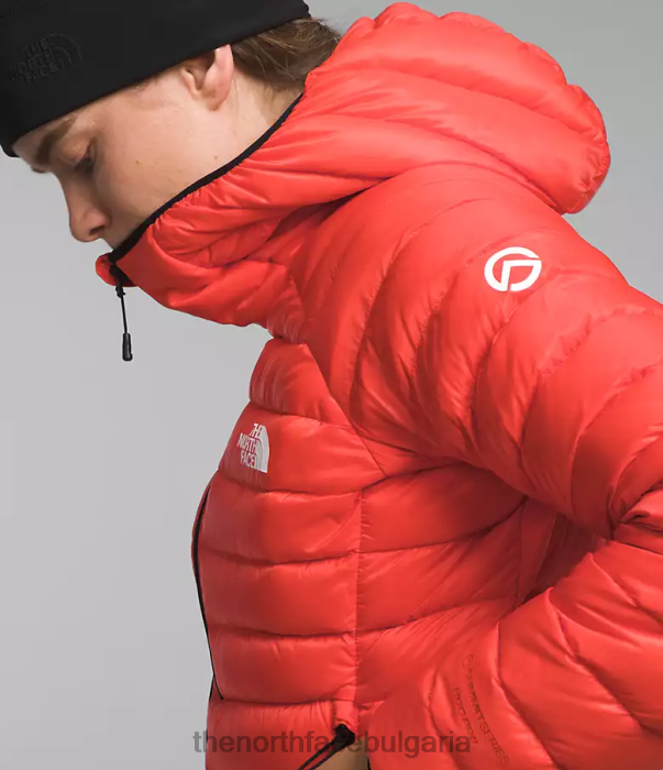 облекло The North Face summit series breithorn hoodie сияйно оранжево Жени 40DF0669