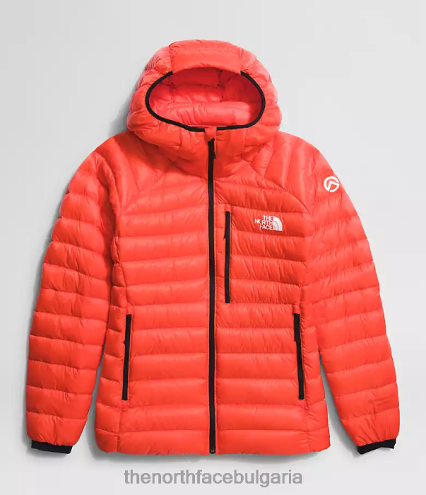 облекло The North Face summit series breithorn hoodie сияйно оранжево Жени 40DF0669