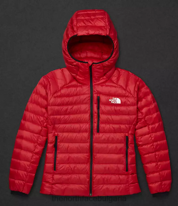 облекло The North Face summit series breithorn hoodie tnf червено Жени 40DF0667