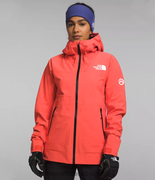 облекло The North Face summit series chamlang futurelight яке сияйно оранжево Жени 40DF01173