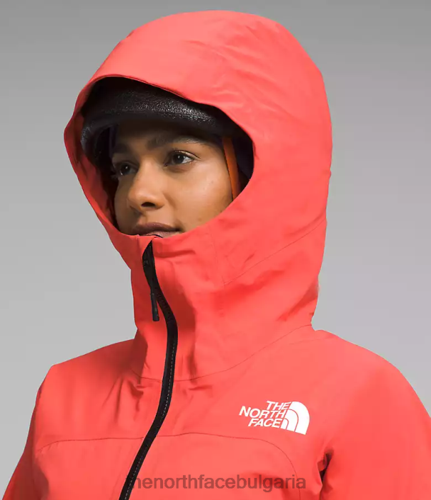 облекло The North Face summit series chamlang futurelight яке сияйно оранжево Жени 40DF01173
