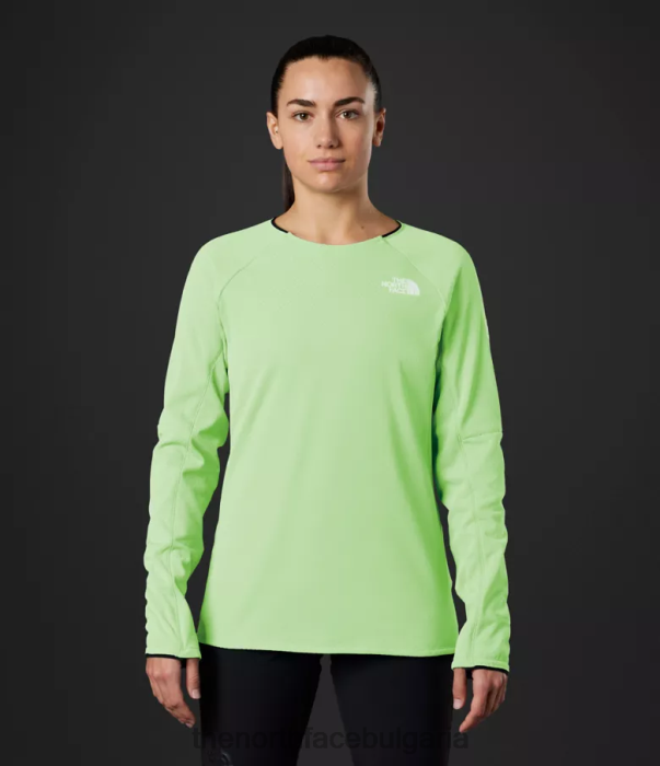 облекло The North Face summit series futurefleece crew зелена патина Жени 40DF0162