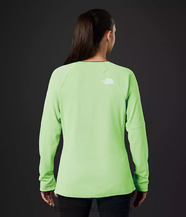 облекло The North Face summit series futurefleece crew зелена патина Жени 40DF0162