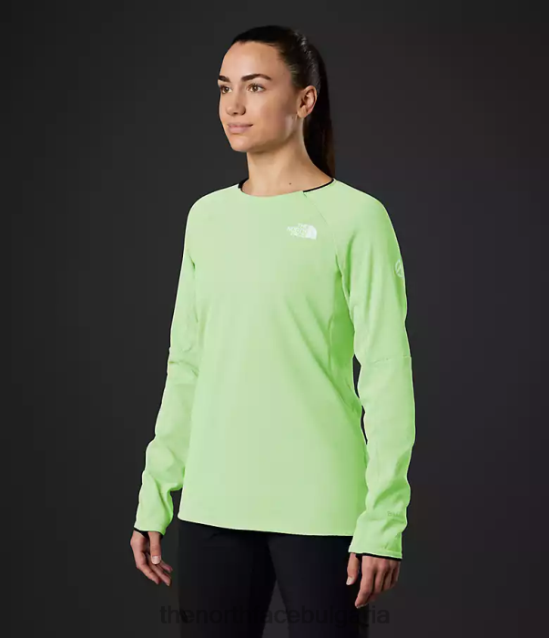 облекло The North Face summit series futurefleece crew зелена патина Жени 40DF0162