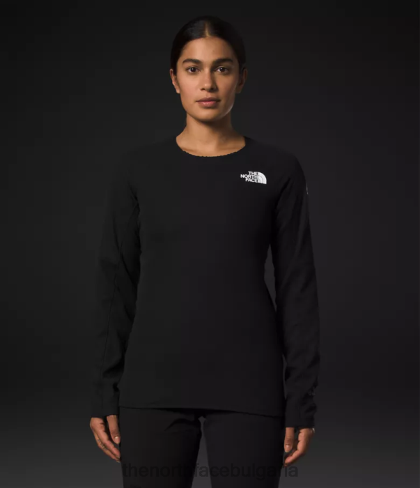 облекло The North Face summit series futurefleece crew tnf черно Жени 40DF0161