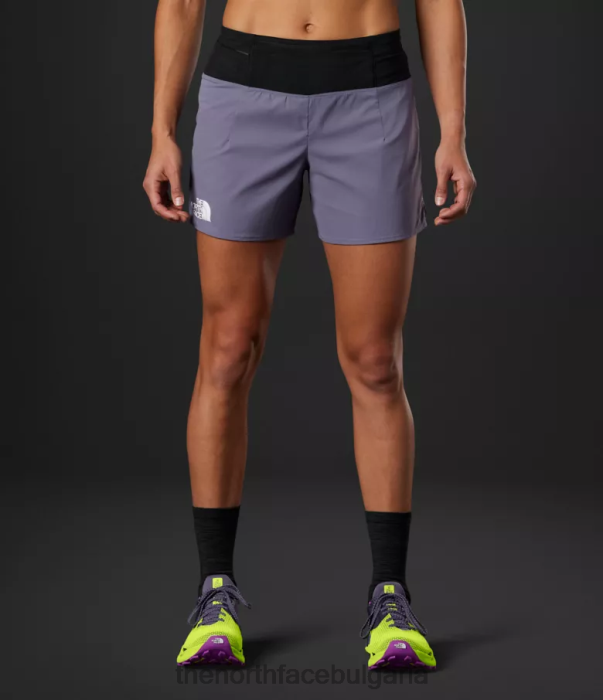 облекло The North Face summit series pacesetter шорти за бягане tnf черен/лунен шисти Жени 40DF0749