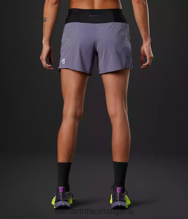 облекло The North Face summit series pacesetter шорти за бягане tnf черен/лунен шисти Жени 40DF0749