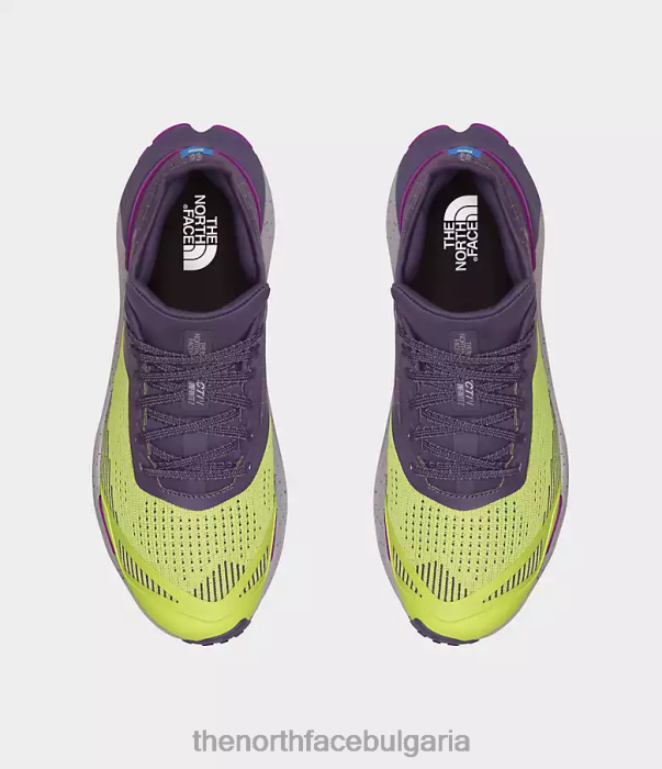 обувки The North Face обувки vectiv infinite 2 среща на върха, жълта/лунна плоча Жени 40DF0335