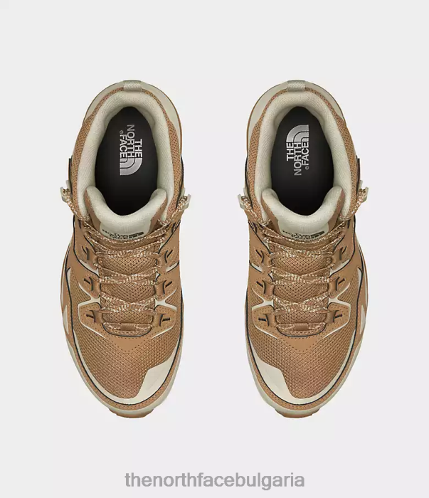 обувки The North Face hedgehog 3 средни водоустойчиви ботуши бадемово масло/пясъчник Жени 40DF0684